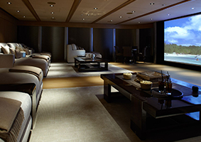 modart basement home-theater